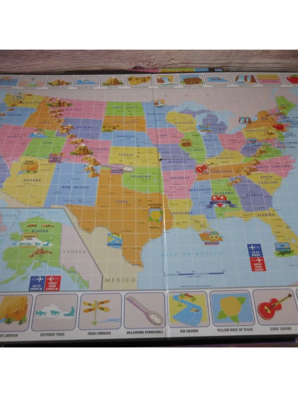 1993 Where in the USA is Carmen Sandiego? Board Game University Games Complete